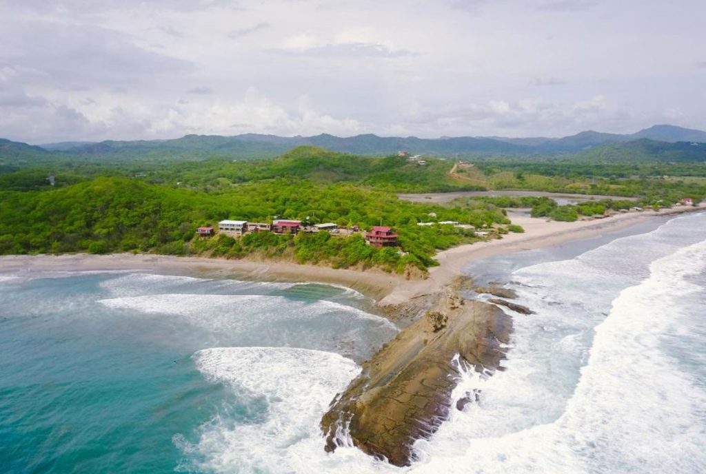 Popoyo-Nicaragua-Pacific-coast-surf-break-on-the-Emerald-Coast-for-digital-nomads